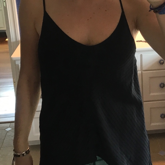 Madison Marcus Silk Cross Back Tank Top - Picture 6 of 7